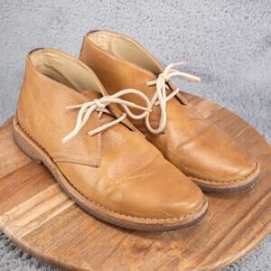 johnson and murphy Men’s Chukka 9.5 M Sheepskin F20 Ankle Boots 25-3492